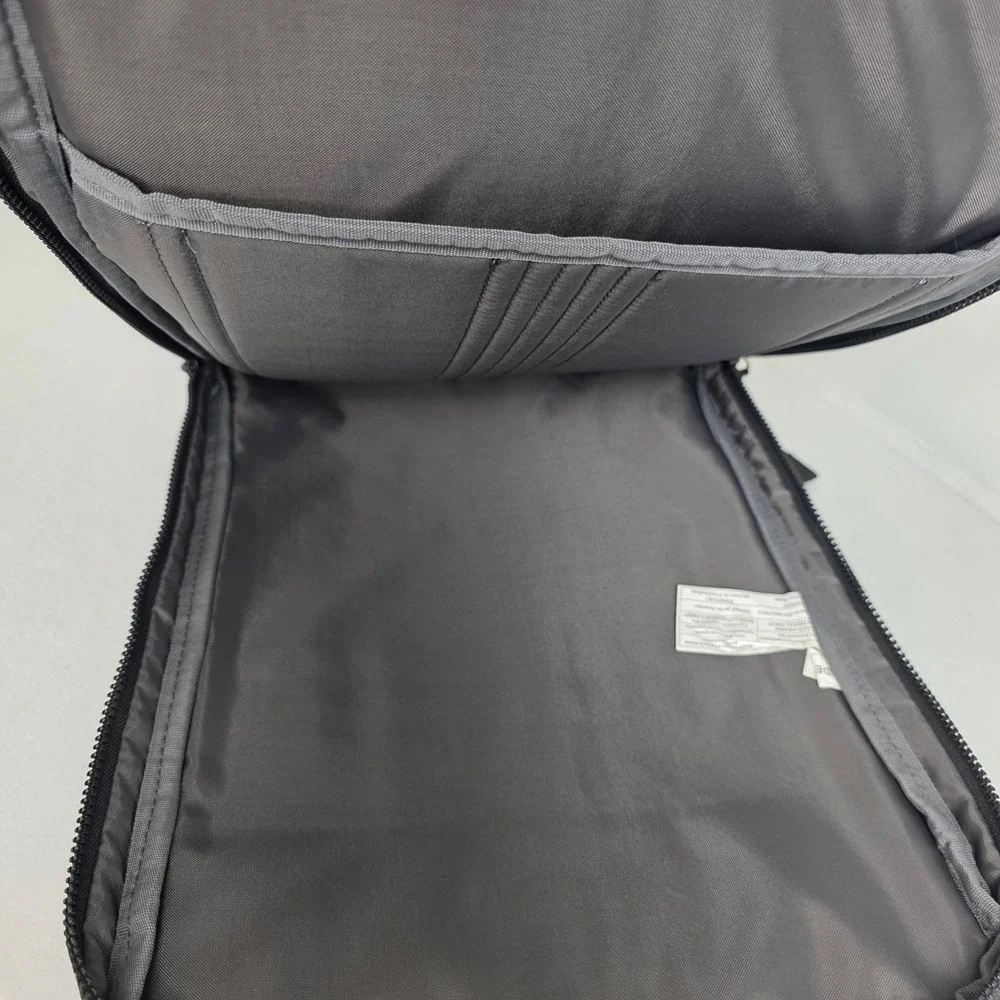 OGIO Sly Slim Laptop Backpack Gray Heather Commuter Bag Corporate Logo